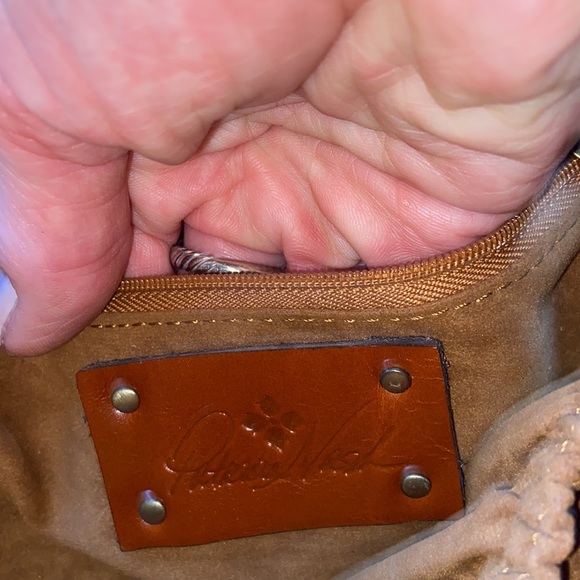 Patricia Nash Macramé Flower Canteen Crossbody Bag - Picture 6 of 12